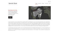 Desktop Screenshot of denishshah.com